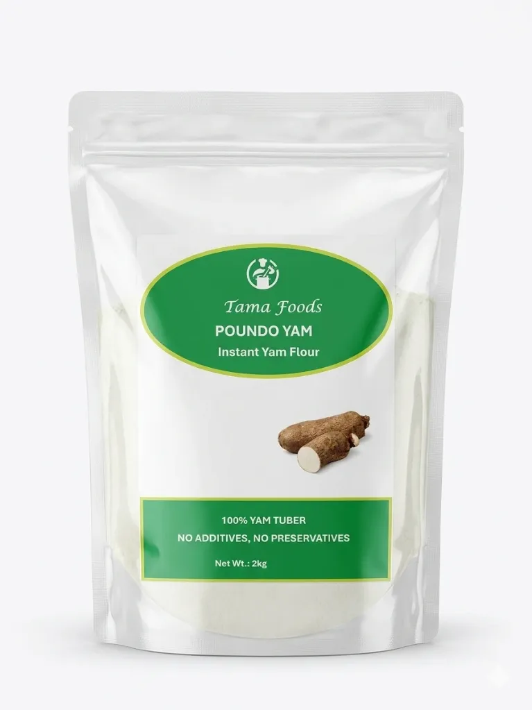 Box of Poundo Yam Flour 2kg