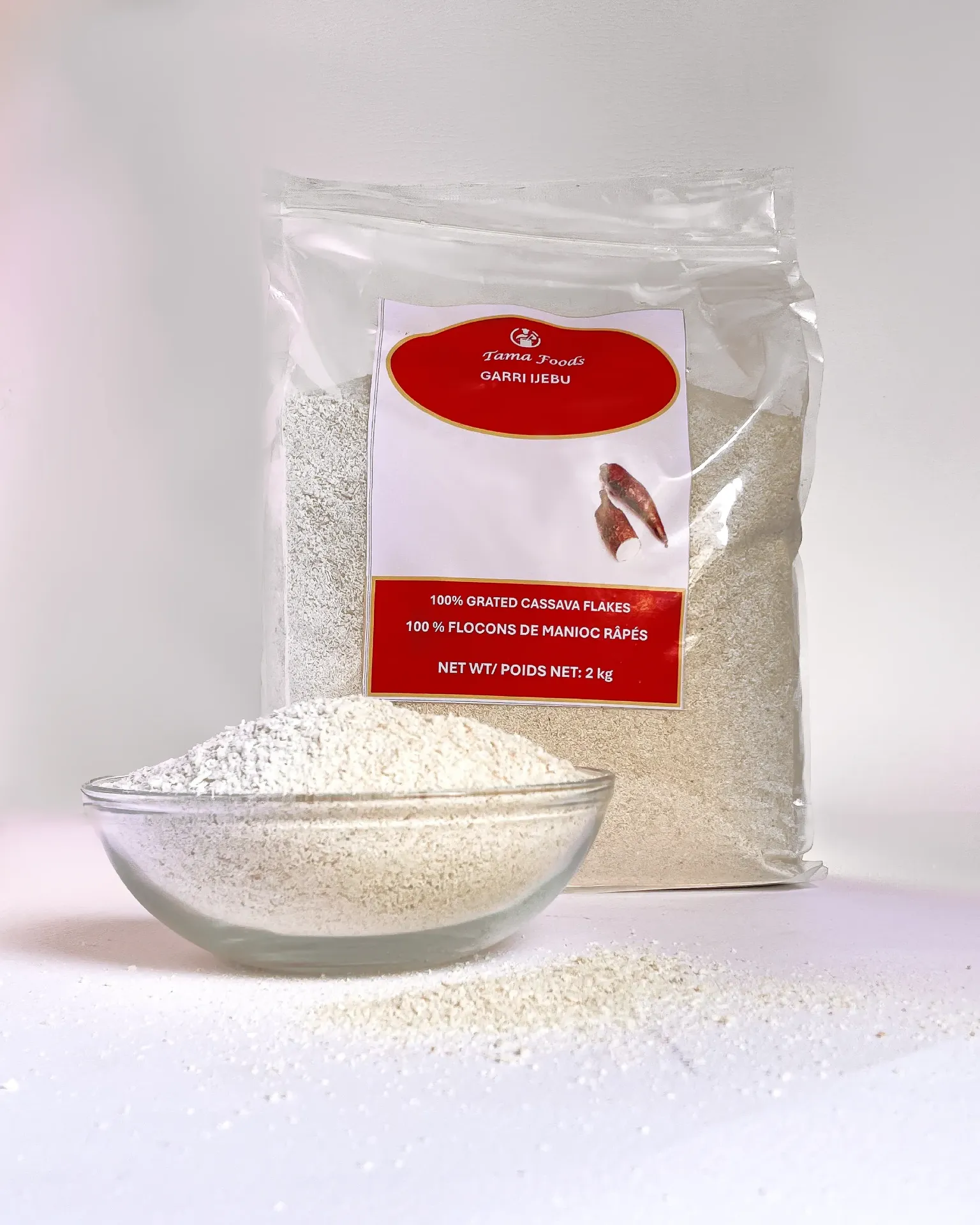 Box of Ijebu Garri 2kg x 6